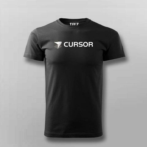 Cursor Men Round Neck T-shirt