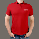 Debian GNU Linux Polo T-Shirt For Men