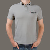 Debian GNU Linux Polo T-Shirt For Men