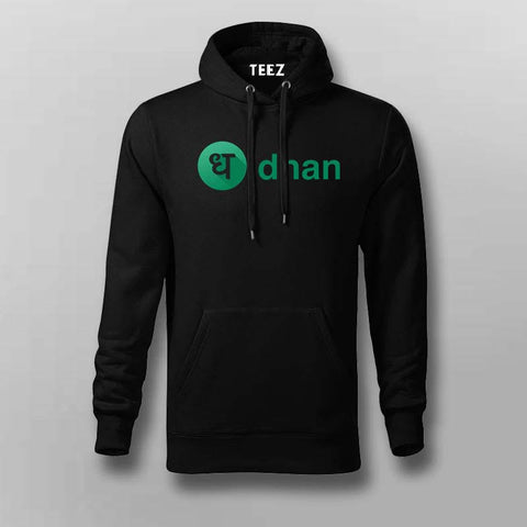 Dhan Trading Logo Zipper&Hoodie For Men