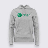 Dhan Trading Logo Hoodie For Women