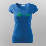Dhan Trading Logo T-shirt For Women