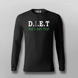 Did I Eat That? Diet Tee - Funny and Stylish Wear by Teez