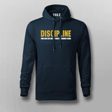 Discipline will take you to places where motivation can't T-shirt For Men