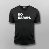 Do Karam Tee - Bold Hindi Slogan Wear by Teez