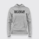 Treat Me Like A Struct Women Tee - Funny Developer Wear by Teez