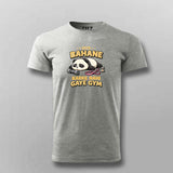 Dus Bahane Gym T-shirt For Men – Funny Fitness Tee
