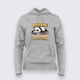 Dus Bahane Gym Hoodie For Women – Funny Fitness Hoodie