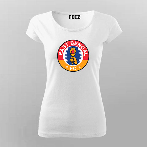 East BengalL FC T-Shirt For Women