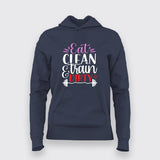 Eat Clean & Train Dirty T-Shirt For Women