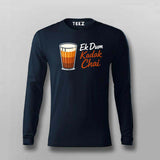 Kadak Chai T-shirt For Men – Ek Dum Desi Tea Vibe