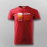 Kadak Chai T-shirt For Men – Ek Dum Desi Tea Vibe