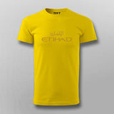 Etihad-Airways-Logo T-shirt For Men