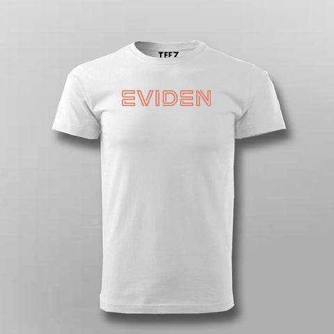 Eviden Men's Round Neck T-Shirt - Stylish and Comfortable Tee