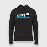 Data Storage Evolution - Women's Tech Tee