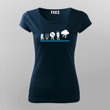 Data Storage Evolution - Women's Tech Tee