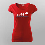 Data Storage Evolution - Women's Tech Tee