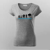 Data Storage Evolution - Women's Tech Tee