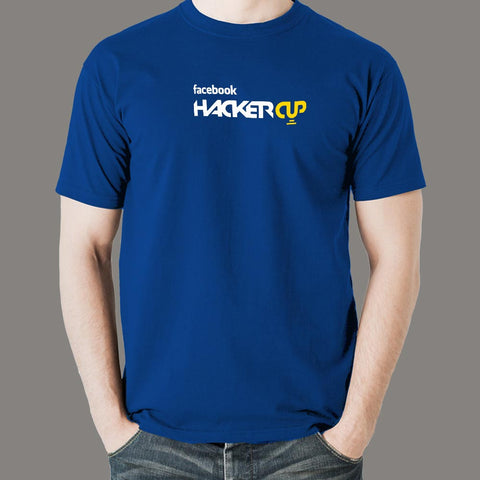 Buy This Facebook Hackercup Offer T-Shirt For Men (January) For Prepaid Only