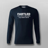 Fartled Funny Fart Toilet Tee - Hilarious Statement Wear by Teez