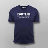 Fartled Funny Fart Toilet Tee - Hilarious Statement Wear by Teez