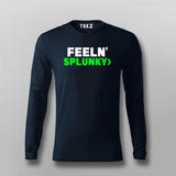 Feeln' Splunky Funny Programming T-shirt For Men