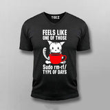 Feels Like One Of Those Sudo rm-rf/ Types Of The Days Funny Programming T-shirt For Men