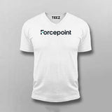 Force point V- neck T -shirt For Men