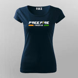 Free Fire India ( India ka Battle Royale ) Gaming T-shirt For Women Online India