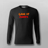 GAME OF AGENTS Men Full Sleeve T-shirt