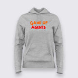 Game of Agents Hoodie For Women – AI Tech Hoodie