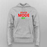 Ignore Mode On Cozy Hoodie For Women