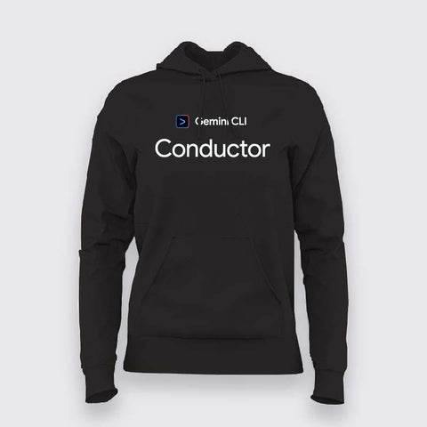 Gemini CLI Conductor Women Hoodie