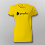 Gentoo Linux Women's Tee: Embrace Open Source Freedom