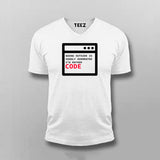 Going Outside is OVerated, I would rather Code Programming T-shirt for Men.