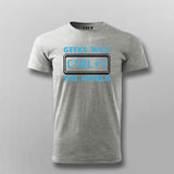 Geeks Will Ctrl+S The World T-Shirt For Men