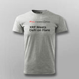 DeXRP Meets DeFi Crypto T-shirt For Men