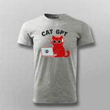 Cat GPT Men's T-Shirt – AI Meets Feline Attitude