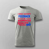 Augmented Reality Feedback T-Shirt For Men – Upgrade Your Comfortzone