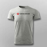 Turkish Airlines Logo T-Shirt For Men