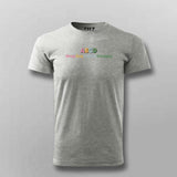 ABCD Coding & Debugging T-shirt For Men | Teez.in