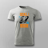 Astronaut Playing Football T-Shirt for Men - Unique Space Style