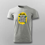 Enter Code Refresh Repeat T-Shirt For Men – Dev Life Loop