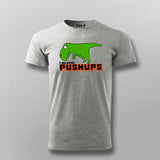 T-Rex Hates Pushups T-shirt For Men