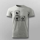Be Nice - Science T-Shirt for Men - Geeky & Funny Science