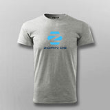 Zorin OS Linux Logo T-shirt For Men Open Source Wear