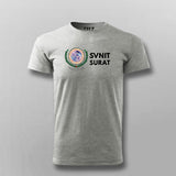 SVNIT Surat Logo T-shirt For Men