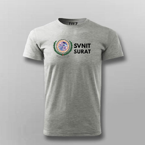 SVNIT Surat Logo T-shirt For Men