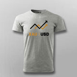 XAU Gold Trading T-shirt For Men