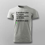 Run Terraform Apply T-Shirt For Men – DevOps Engineer